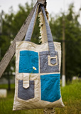 восемь карманов сумка handmade сумка ручной работы восемь карманов изнутри
